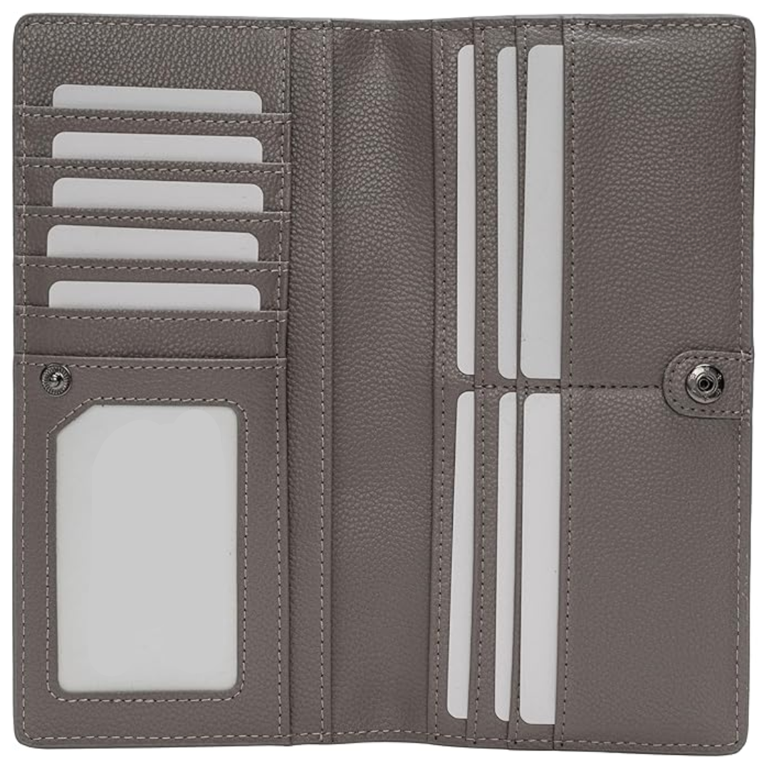 RFID Blocking Leather Card Wallet for Men & Women – Renée