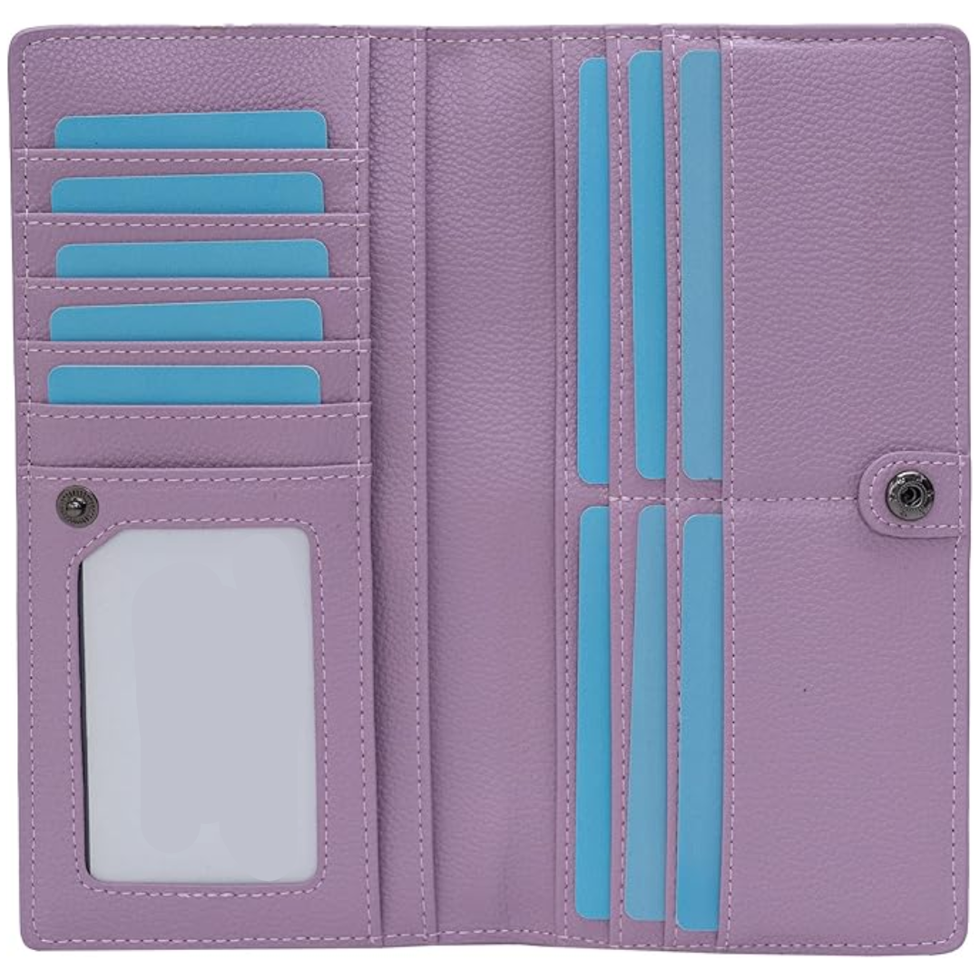 RFID Blocking Leather Card Wallet for Men & Women – Renée