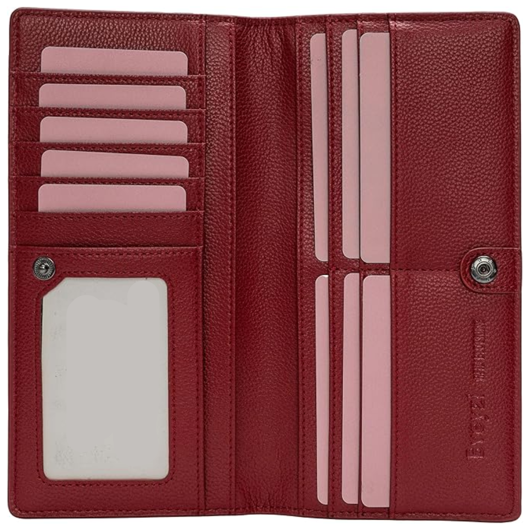 RFID Blocking Leather Card Wallet for Men & Women – Renée
