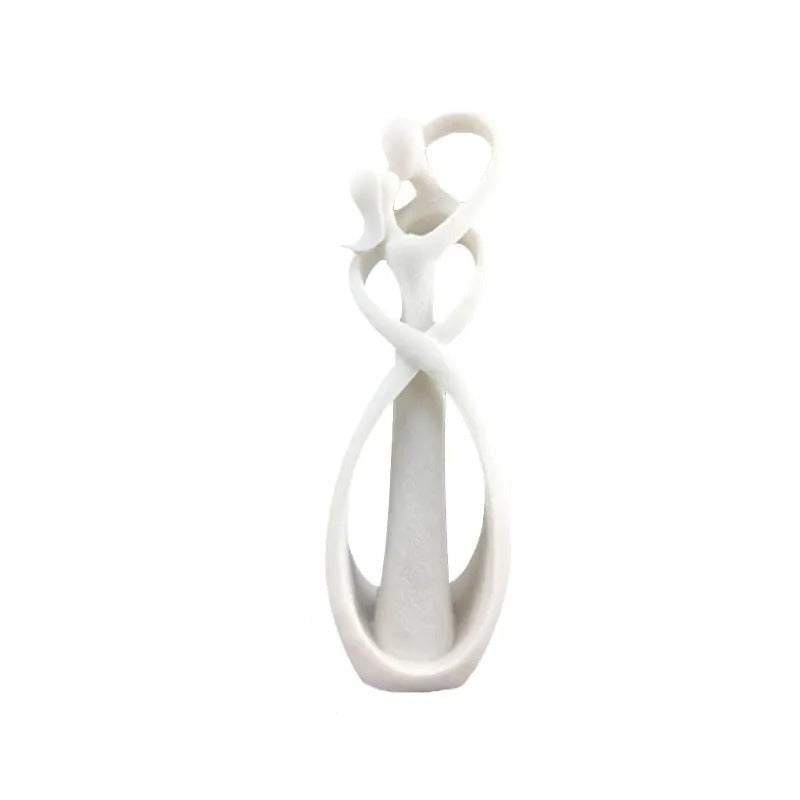 Abstract Resin Figurine Statue – Modern Home Decor Art Piece