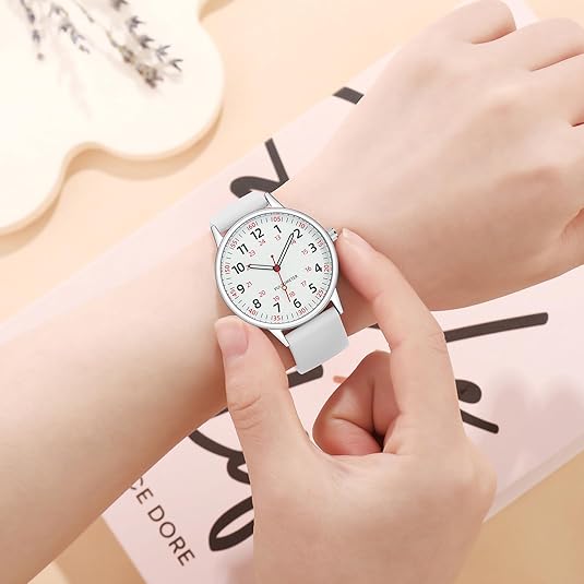Waterproof Nurse Watch for Women – Femke Silicone Band