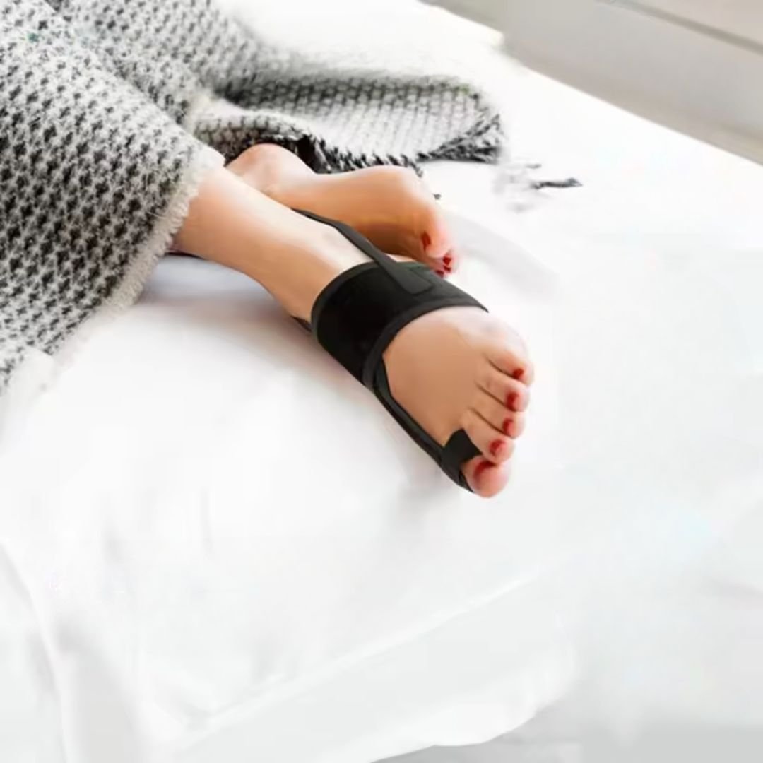 Night Splint for Big Toe Alignment – Adjustable Orthotic Support