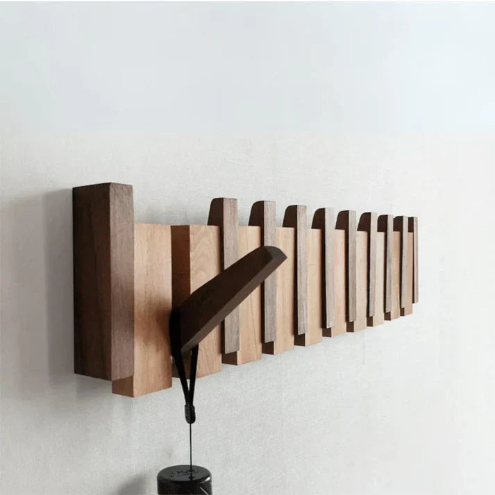 Wooden Piano Coat Rack – HarmonyCoat Music-Inspired Design