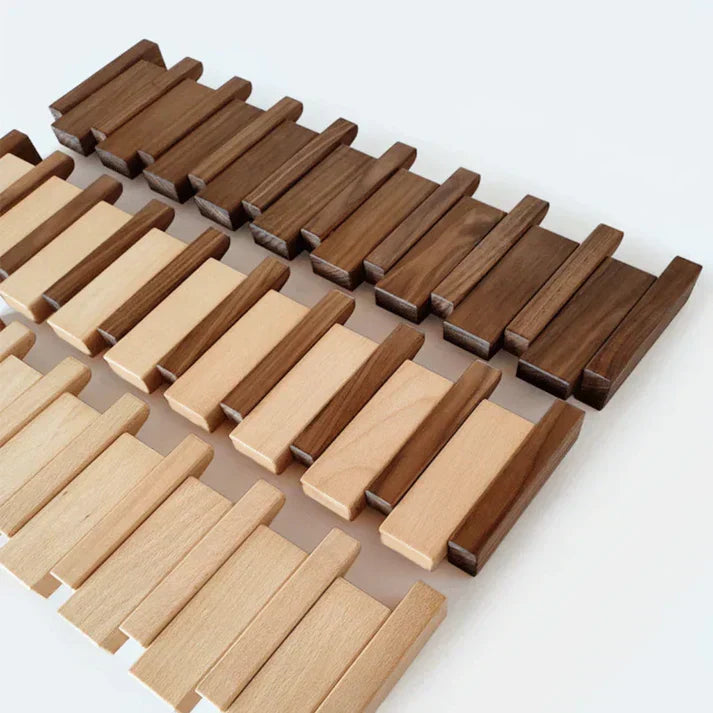 Wooden Piano Coat Rack – HarmonyCoat Music-Inspired Design