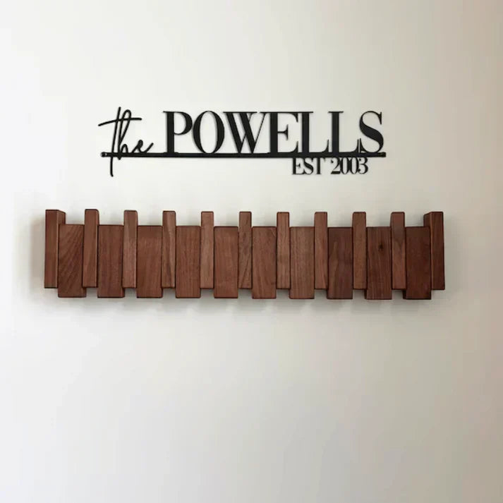 Wooden Piano Coat Rack – HarmonyCoat Music-Inspired Design