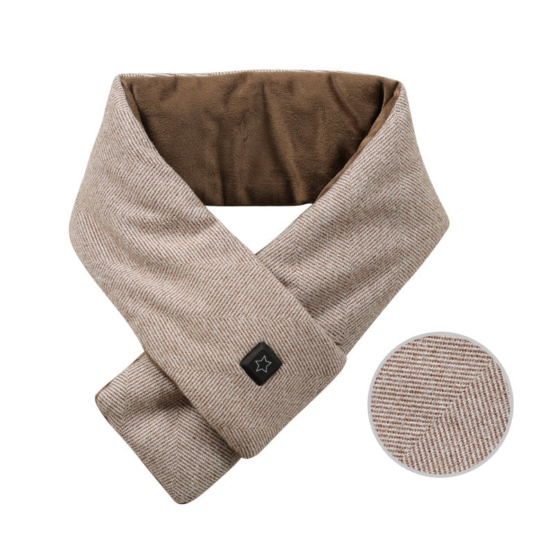 Electric Heating Scarf – USB Rechargeable Neck Warmer