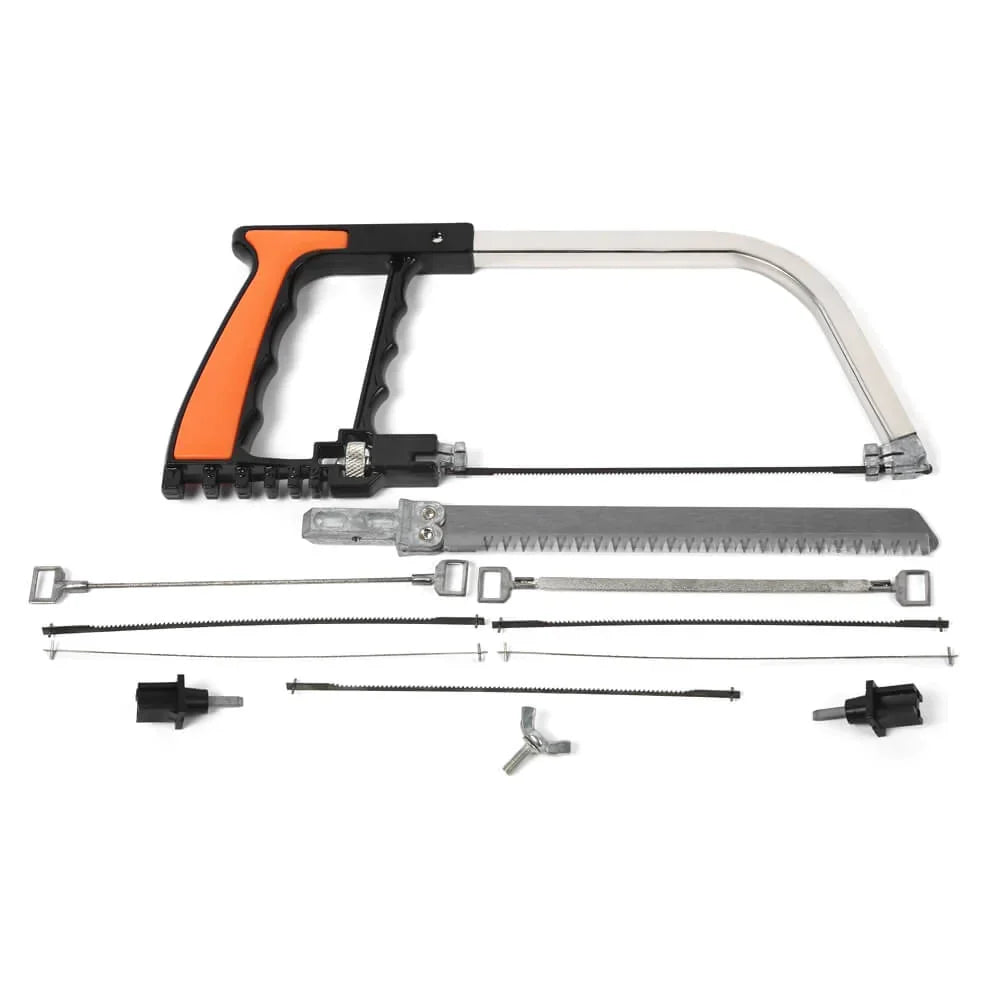 11-in-1 Hand Saw Set with Interchangeable Blades & Hard Case
