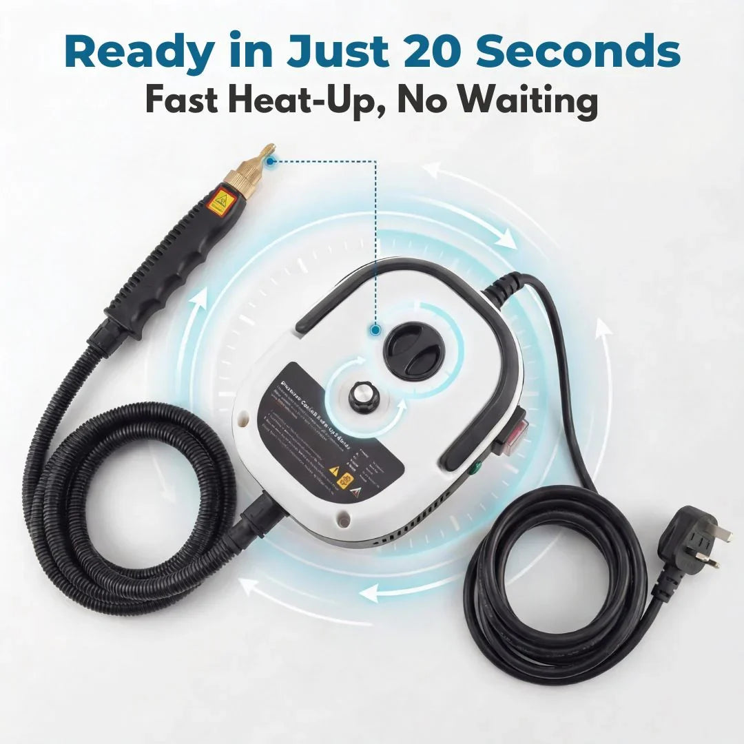 Handheld Steam Cleaner 1500W – High Temperature Professional Cleaning Machine