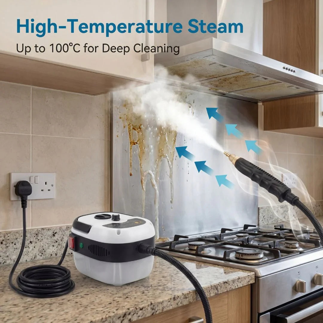 Handheld Steam Cleaner 1500W – High Temperature Professional Cleaning Machine