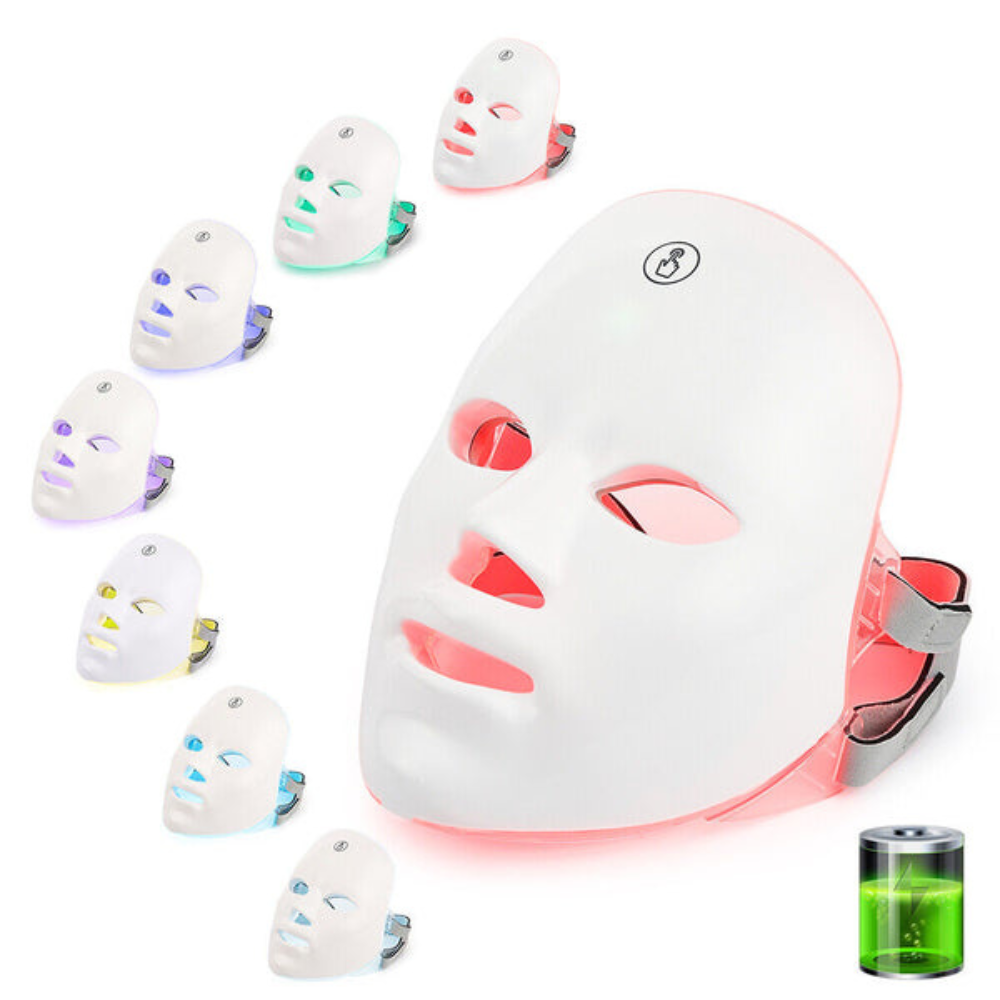 LED Face Mask – 90 Medical Grade Lights for Anti-Aging Skin Care