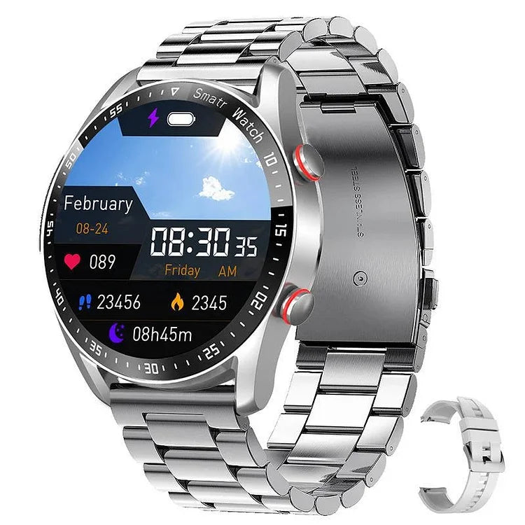 Smart Health Monitoring Smartwatch with Blood Sugar Tracking