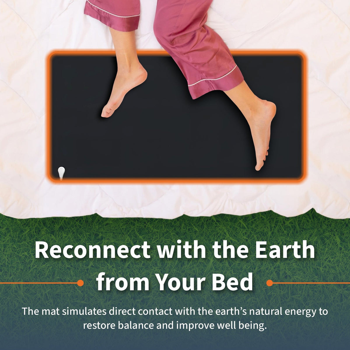 Earthing Grounding Mat for Pain Relief & Wellness