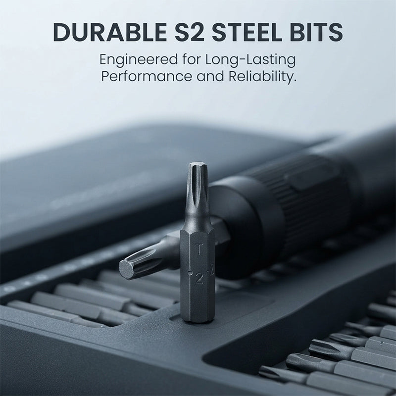 Rechargeable Mini Electric Screwdriver with 95-Piece Precision Repair Kit