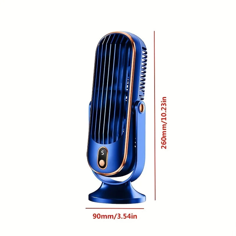 Portable Mini Air Conditioner with USB Charging | Desktop Cooling Fan