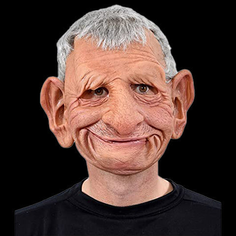 Silicone Elderly Mask – Hyper Realistic Old Man Halloween Costume