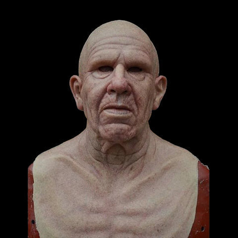Silicone Elderly Mask – Hyper Realistic Old Man Halloween Costume