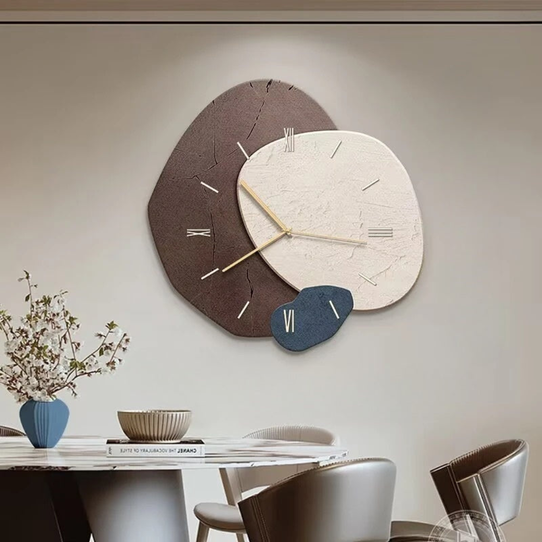 Wood Wall Clock with LED Backlight – Silent Modern Home Decor