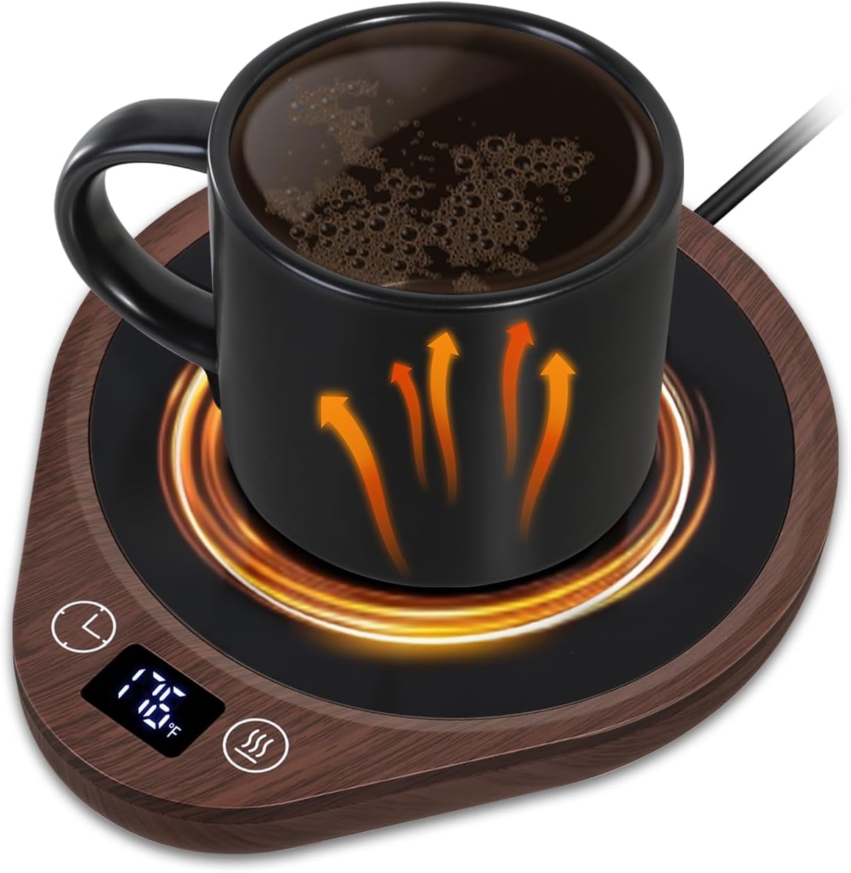 Coffee Mug Warmer Set with Touch Controls & Auto Shutoff