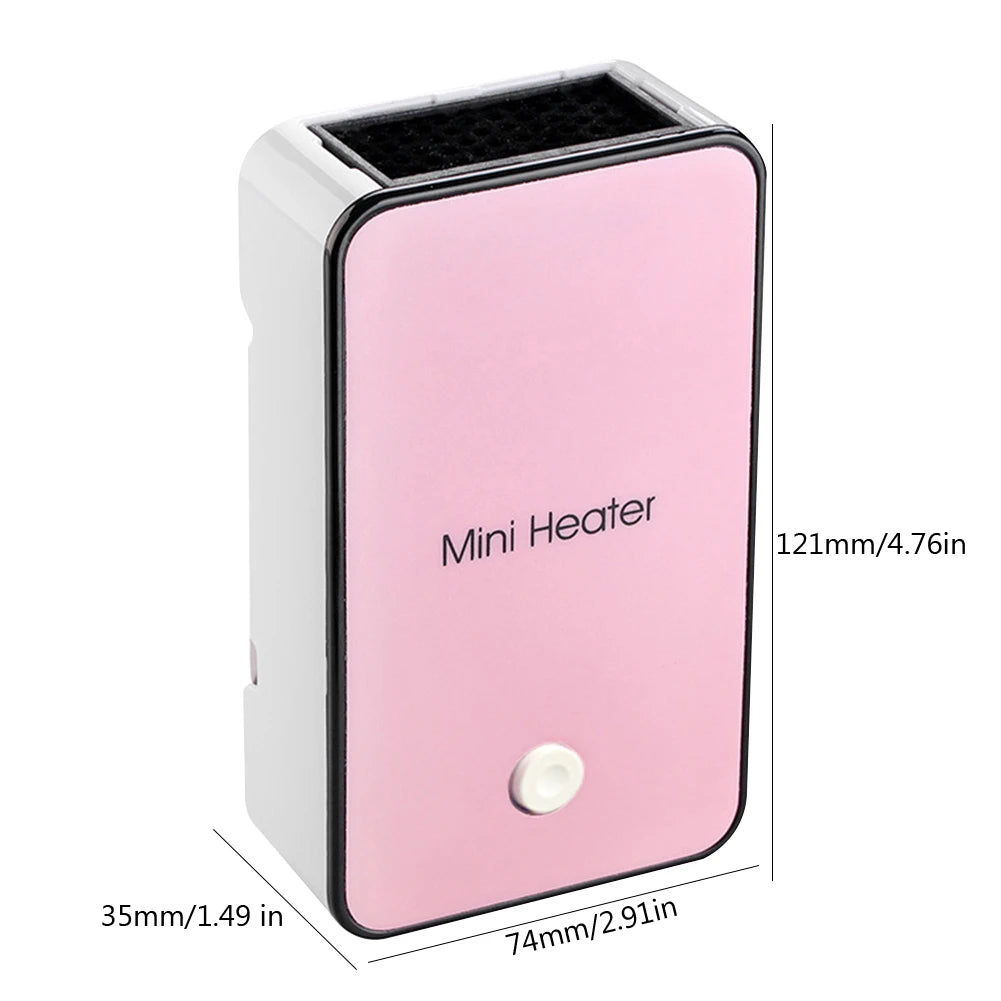 Portable Electric Heater – Fast Heating Desktop Space Warmer