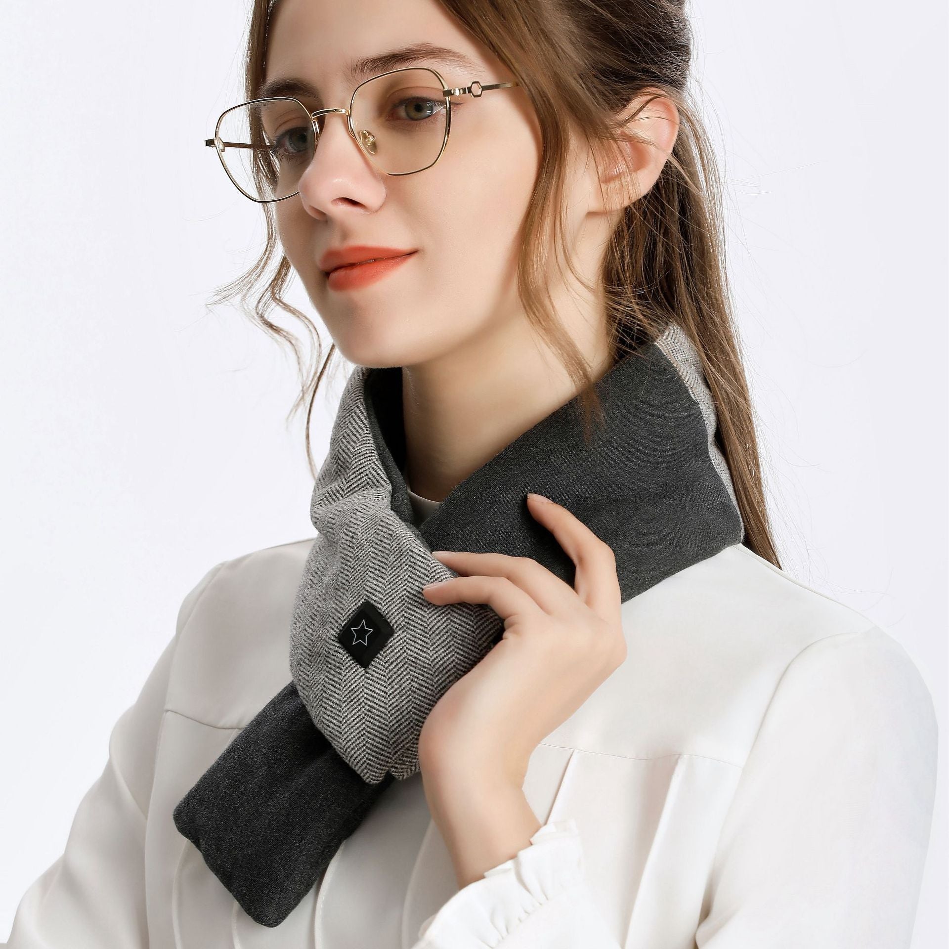Electric Heating Scarf – USB Rechargeable Neck Warmer