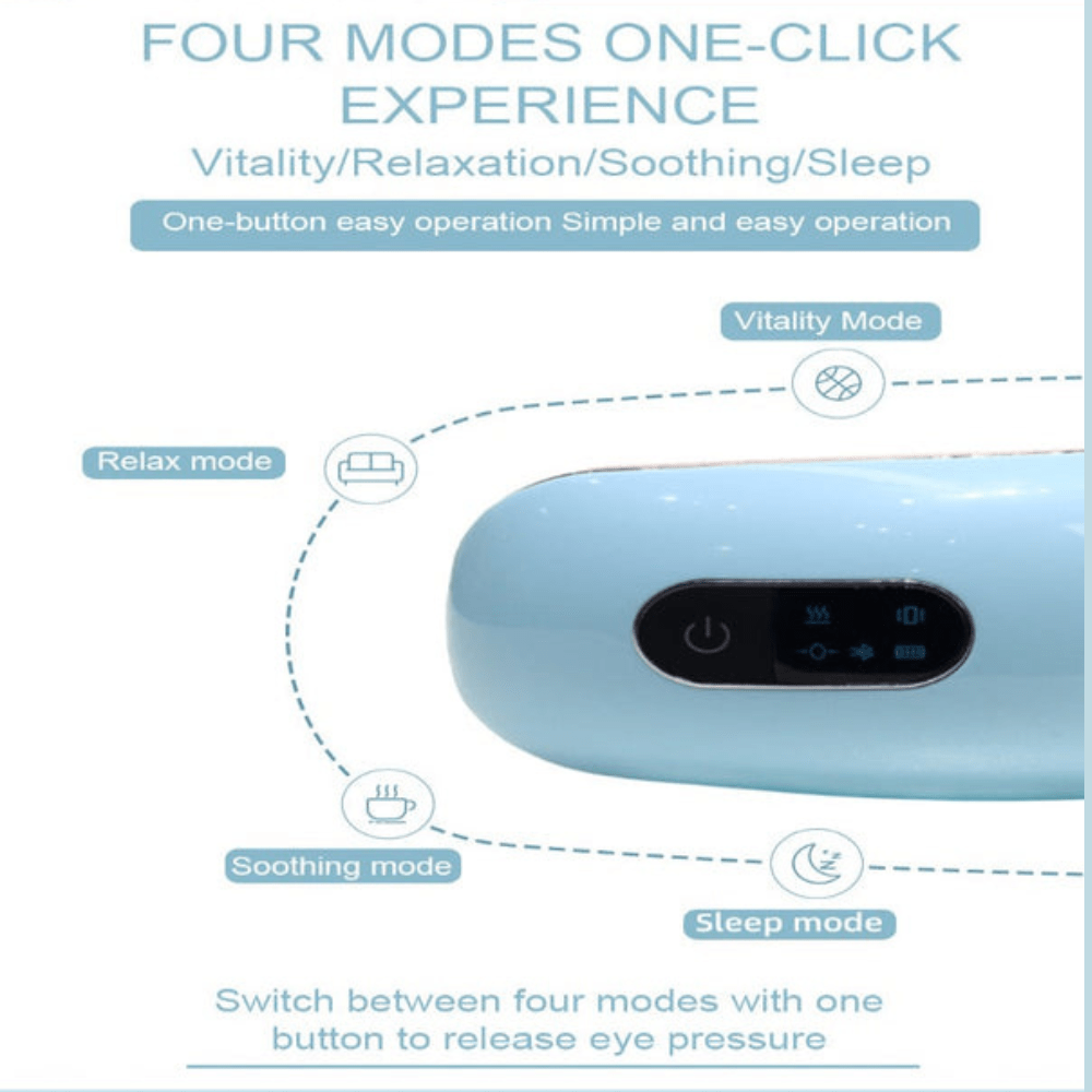 Electric Eye Massager for Screen Strain Relief & Headaches