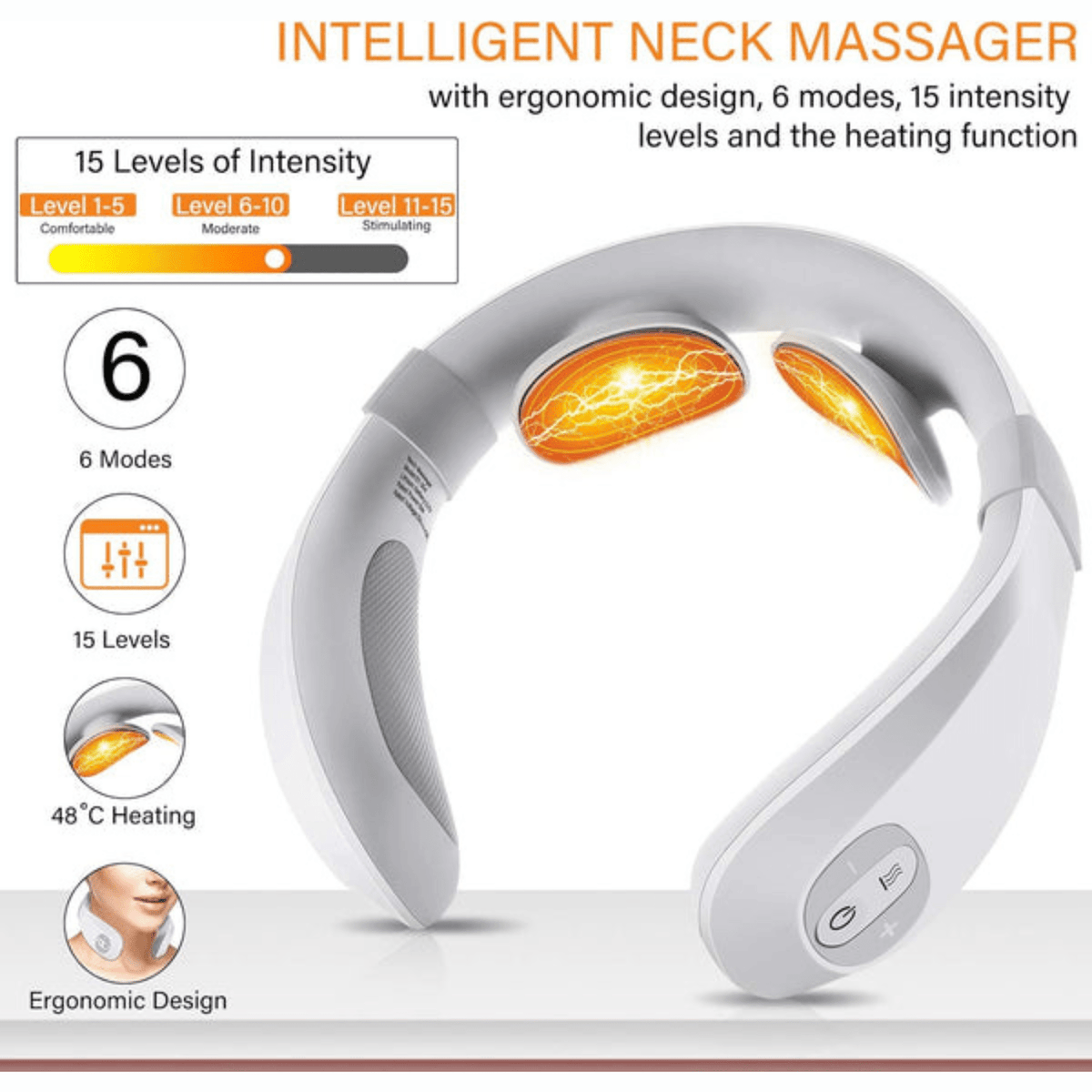 Portable Neck Massager – Professional Relief Device