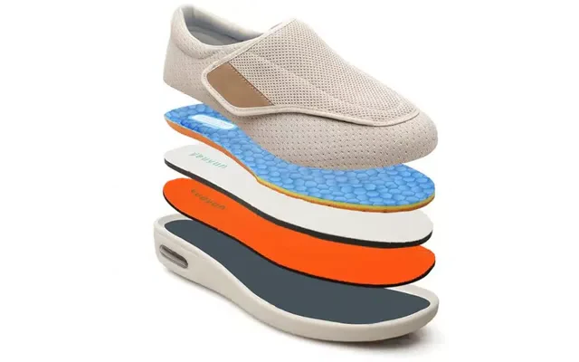 Wide Diabetic Shoes for Swollen Feet – Breathable & Supportive