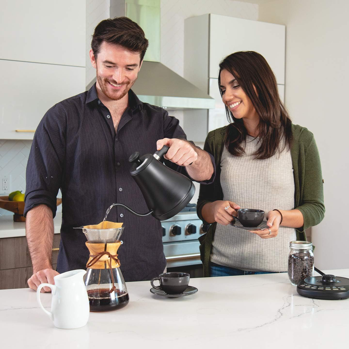 Belro Electric Gooseneck Kettle with Temperature Control