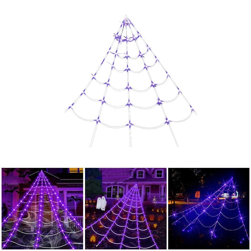 Spider Web Hanging Light | Halloween & Gothic Room Decor