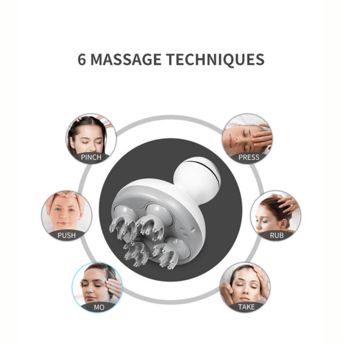 Electric Scalp Massager – Head & Hair Care Massager