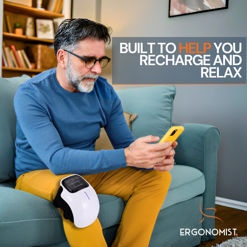 Infrared Knee Massager with Heat & Vibration Therapy