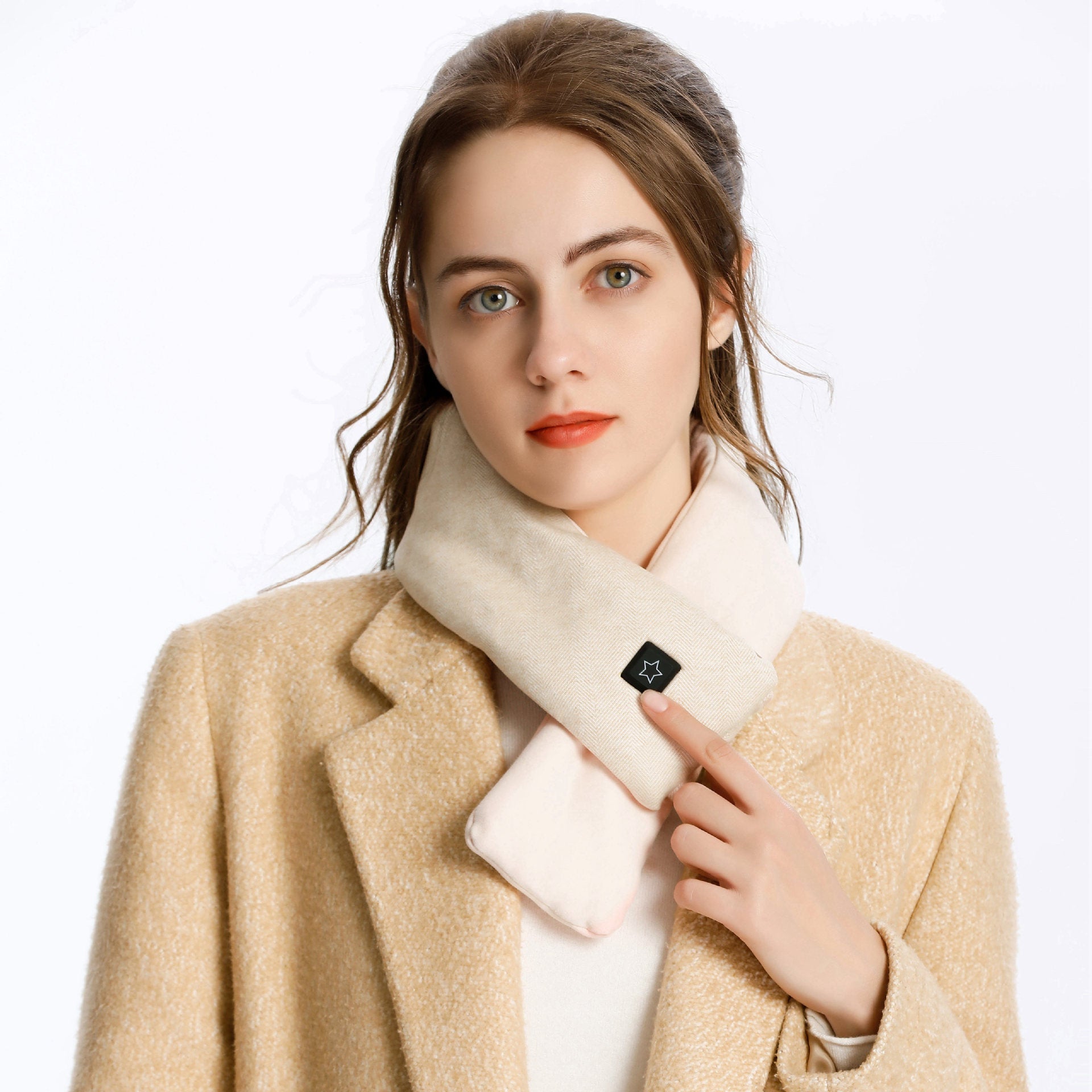 Electric Heating Scarf – USB Rechargeable Neck Warmer