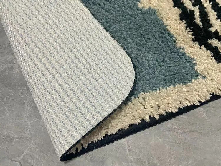 Retro Bath Mat – Anti-Slip Bathroom Rug for Modern Homes