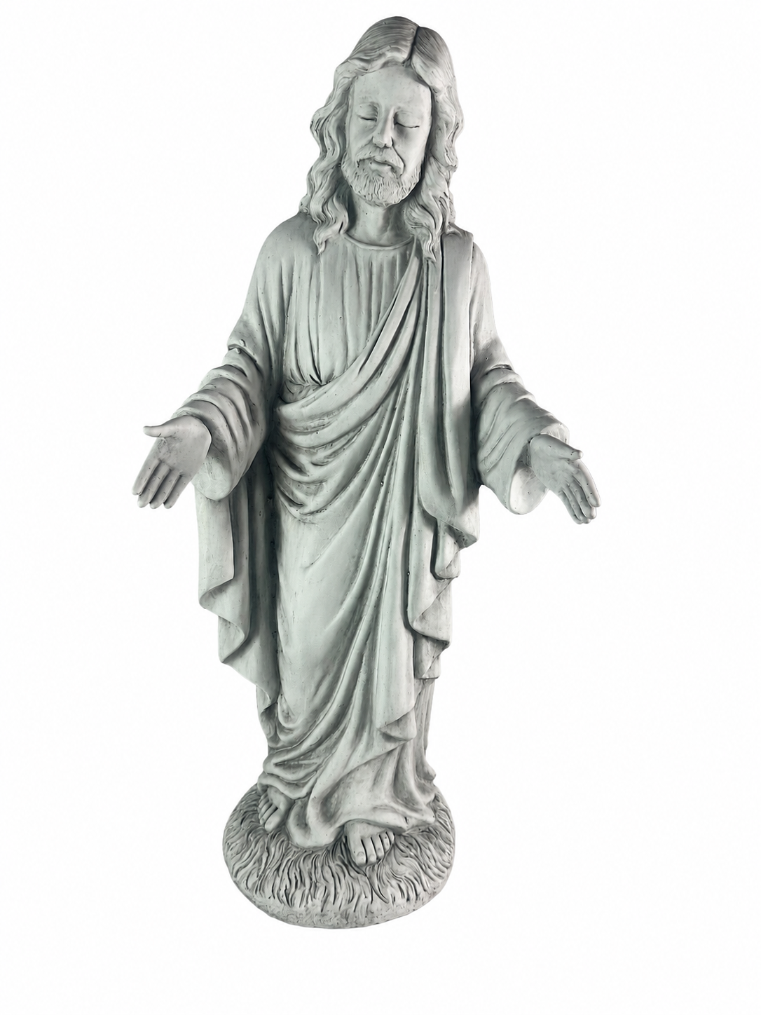Resin Garden Statue Religious Ornament – Weatherproof Outdoor Décor