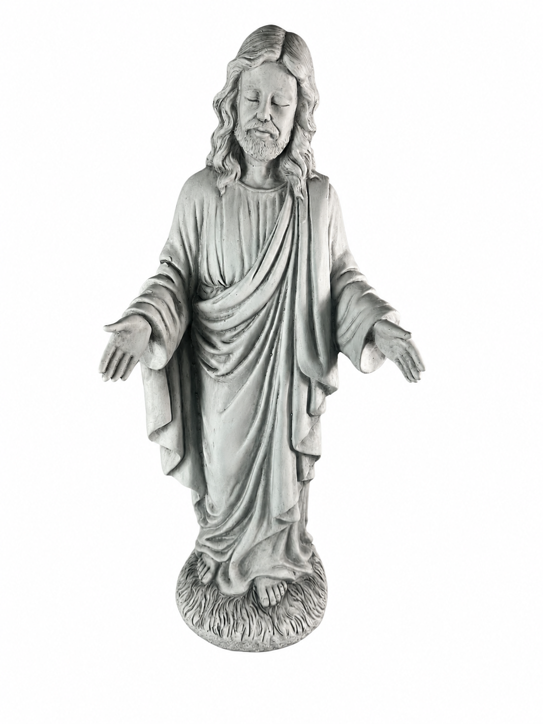 Resin Garden Statue Religious Ornament – Weatherproof Outdoor Décor