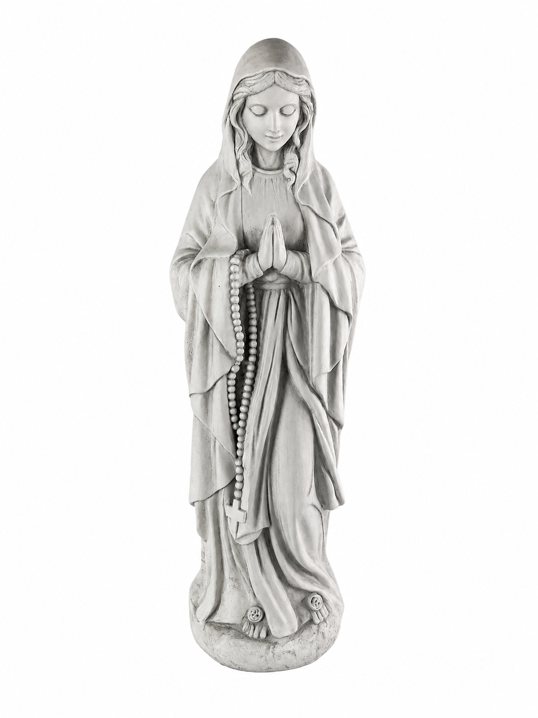 Resin Garden Statue Religious Ornament – Weatherproof Outdoor Décor