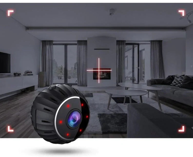 Compact Wireless Security Camera – 1080P Smart Home Surveillance