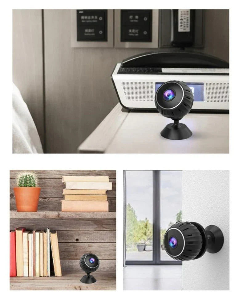 Compact Wireless Security Camera – 1080P Smart Home Surveillance