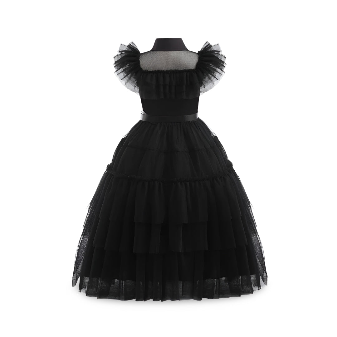 Princess Dress for Girls – Layered Halloween Costume & Party Outfit