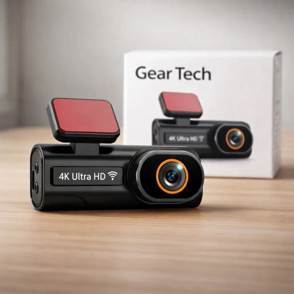 4K Wireless Dash Cam Front and Rear – Full HD Car Security