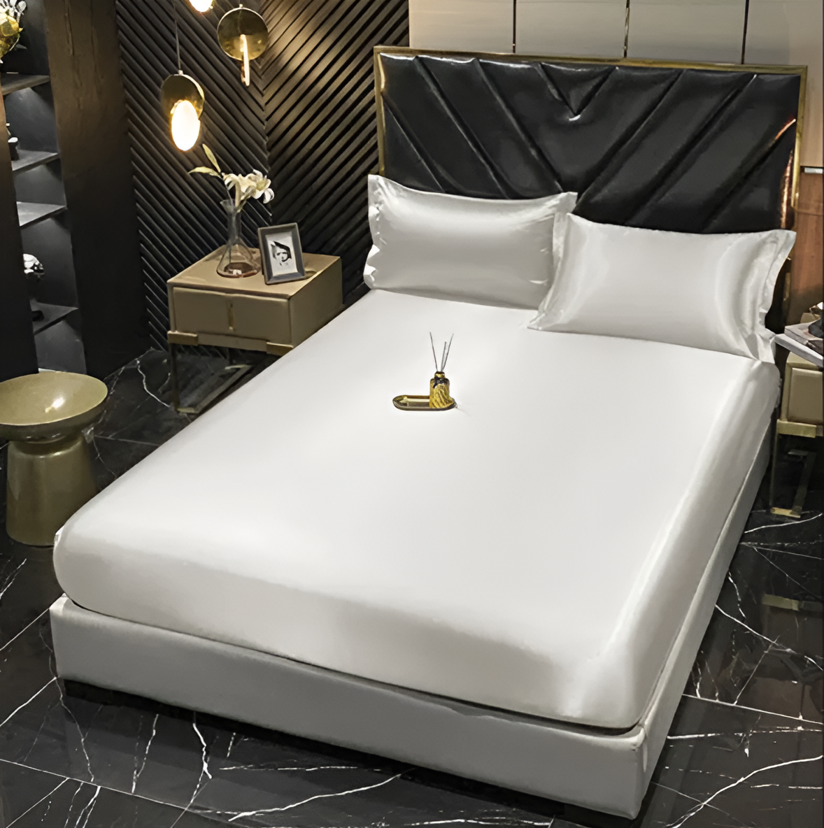 Mulberry Silk Bedding Set – Soft Sheets & Pillowcases