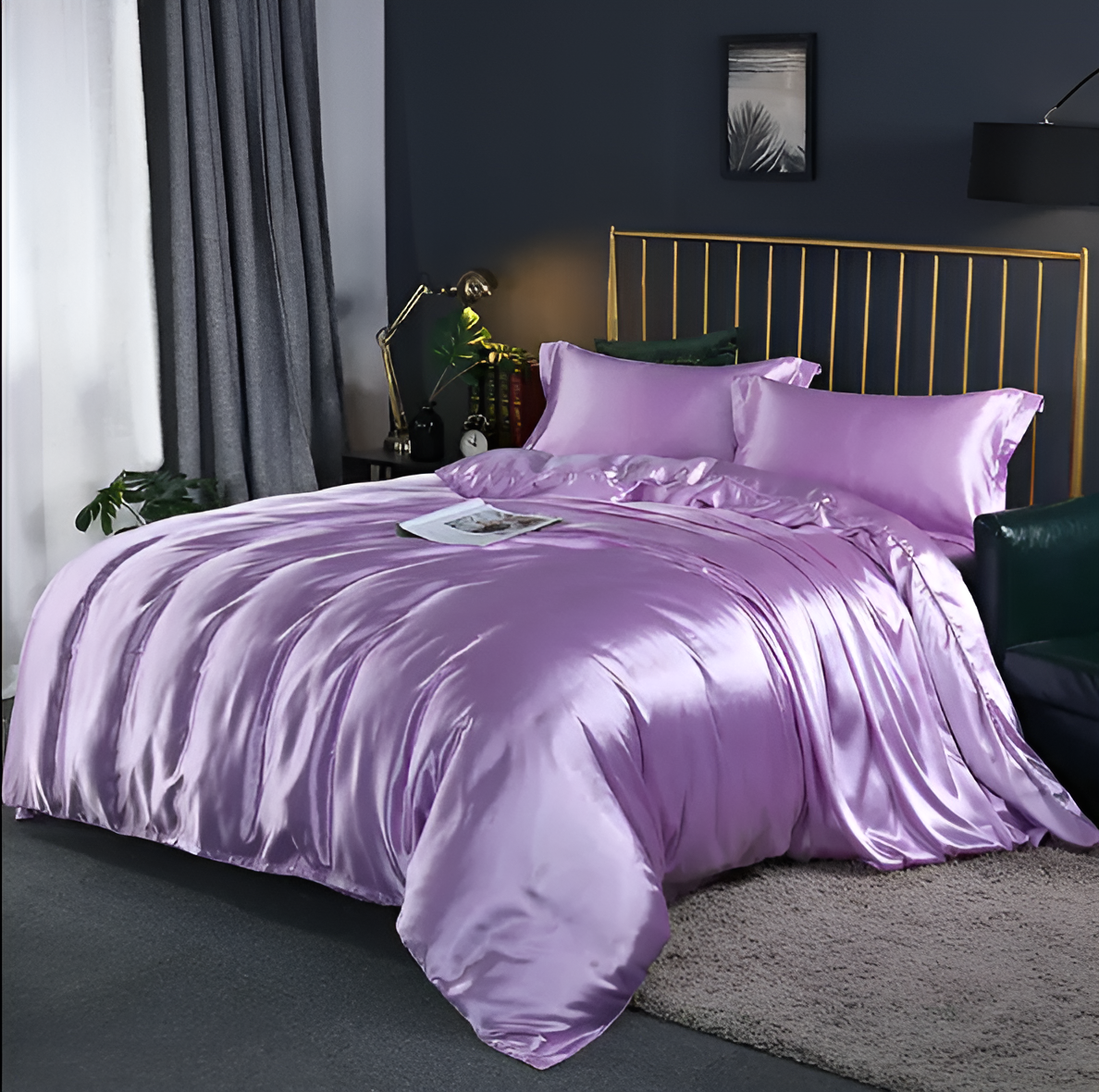 Mulberry Silk Bedding Set – Soft Sheets & Pillowcases