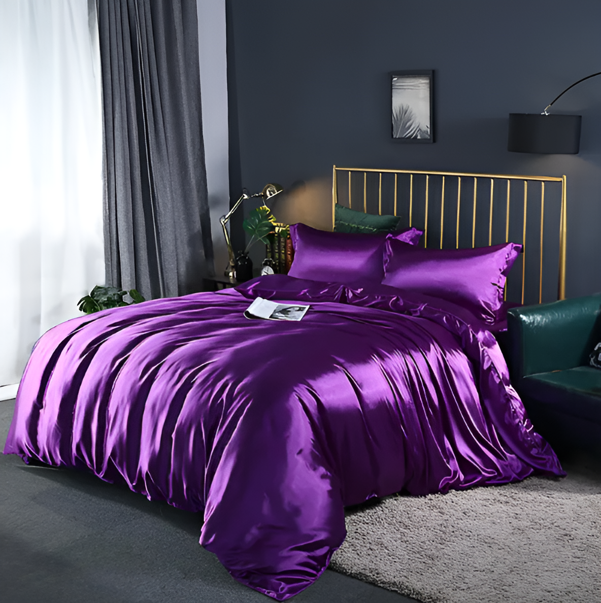 Mulberry Silk Bedding Set – Soft Sheets & Pillowcases