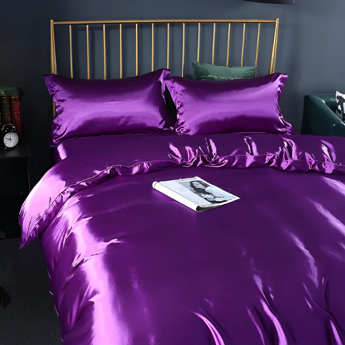 Mulberry Silk Bedding Set – Soft Sheets & Pillowcases