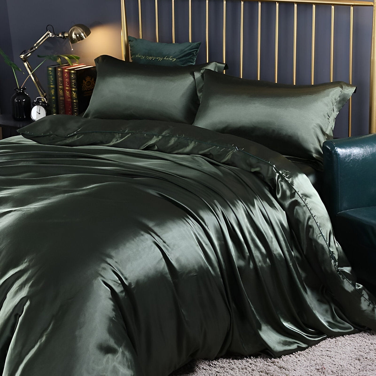 Mulberry Silk Bedding Set – Soft Sheets & Pillowcases