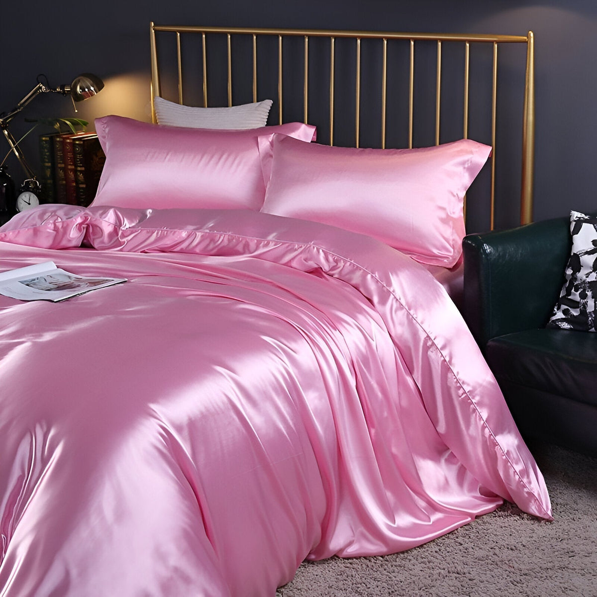 Mulberry Silk Bedding Set – Soft Sheets & Pillowcases