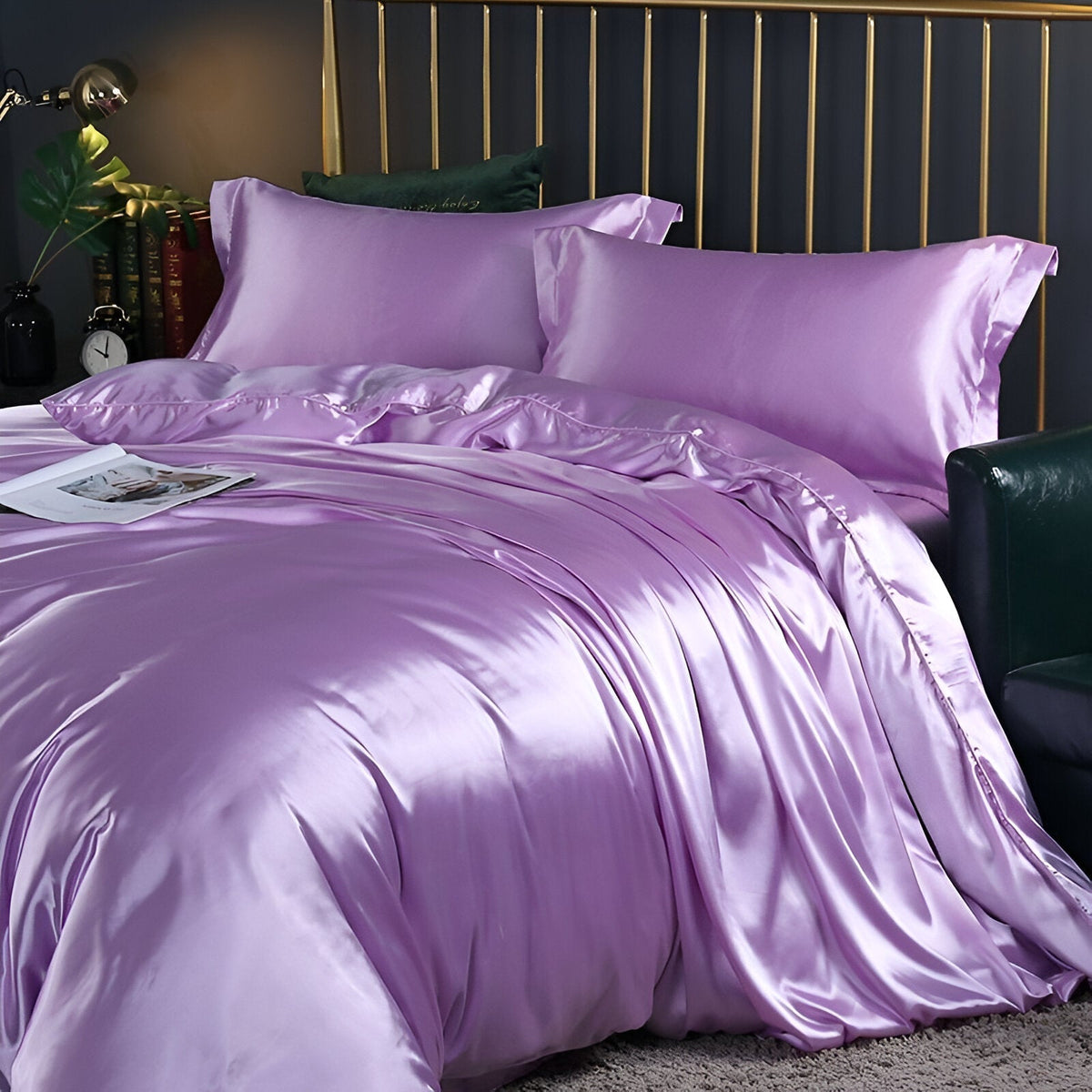 Mulberry Silk Bedding Set – Soft Sheets & Pillowcases