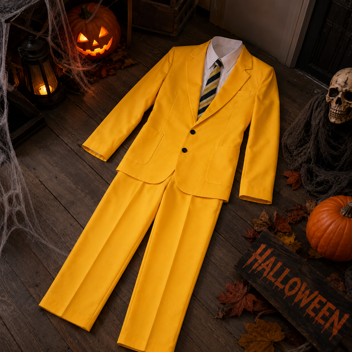 Monster Suit Halloween Costume – Complete Outfit with Accessories