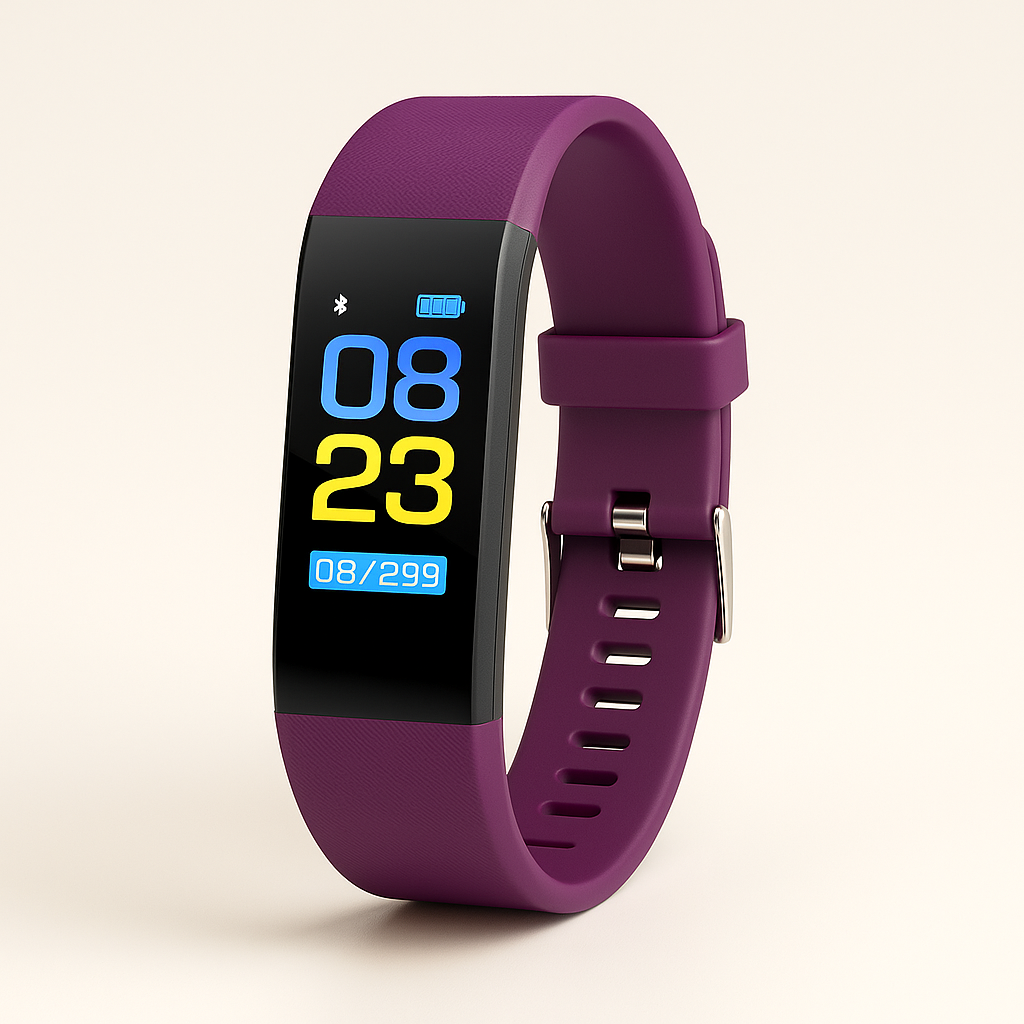 Senior Smartwatch with Heart Rate Monitor & Step Counter | Waterproof