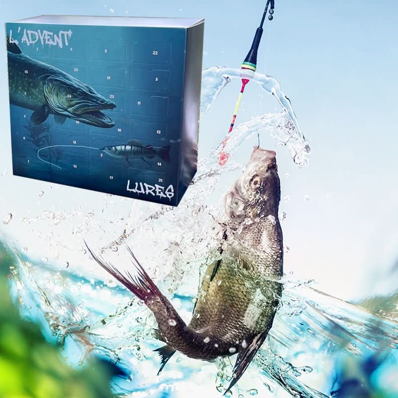 Fishing Advent Calendar with 24 Unique Lures – Daily Tackle Discovery